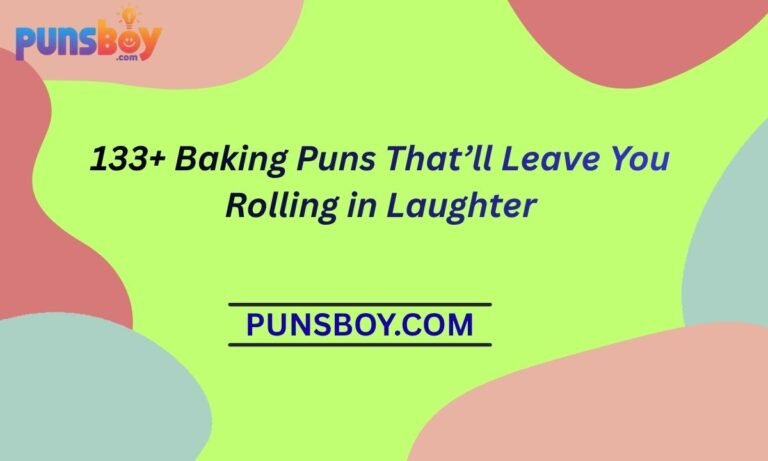 133+ Baking Puns That’ll Leave You Rolling in Laughter