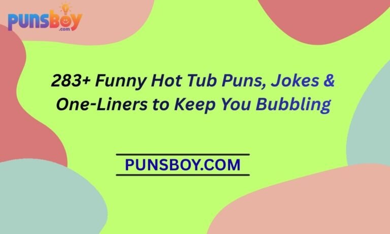 283+ Funny Hot Tub Puns, Jokes & One-Liners to Keep You Bubbling