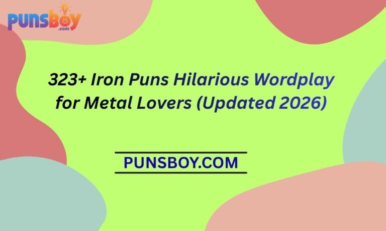 323+ Iron Puns Hilarious Wordplay for Metal Lovers (Updated 2026)