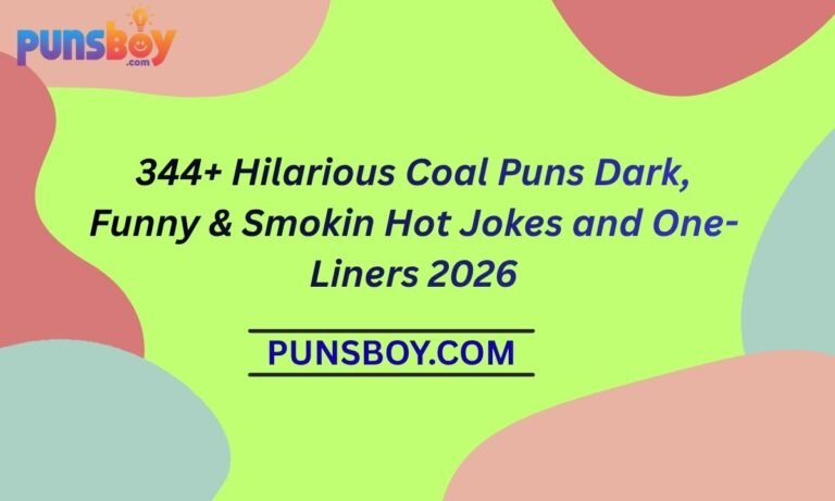 344+ Hilarious Coal Puns Dark, Funny & Smokin Hot Jokes and One-Liners 2026