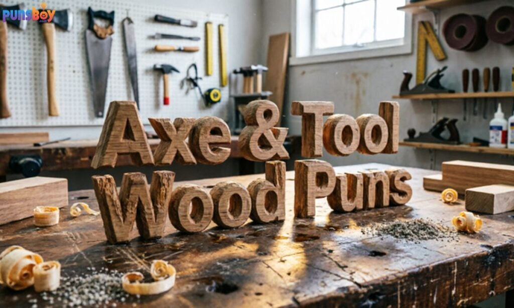 Axe & Tool Wood Puns