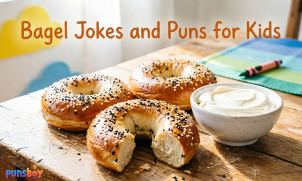 Bagel Jokes and Puns for Kids