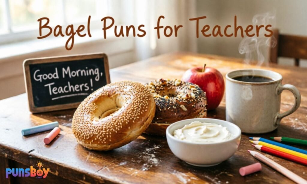 Bagel Puns for Teachers