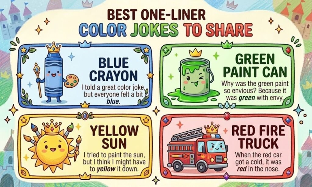 Best One-Liner Color Jokes to Share