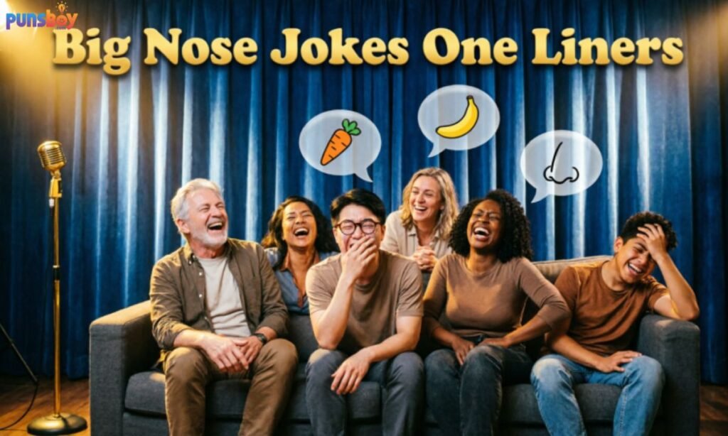 Big Nose Jokes One Liners
