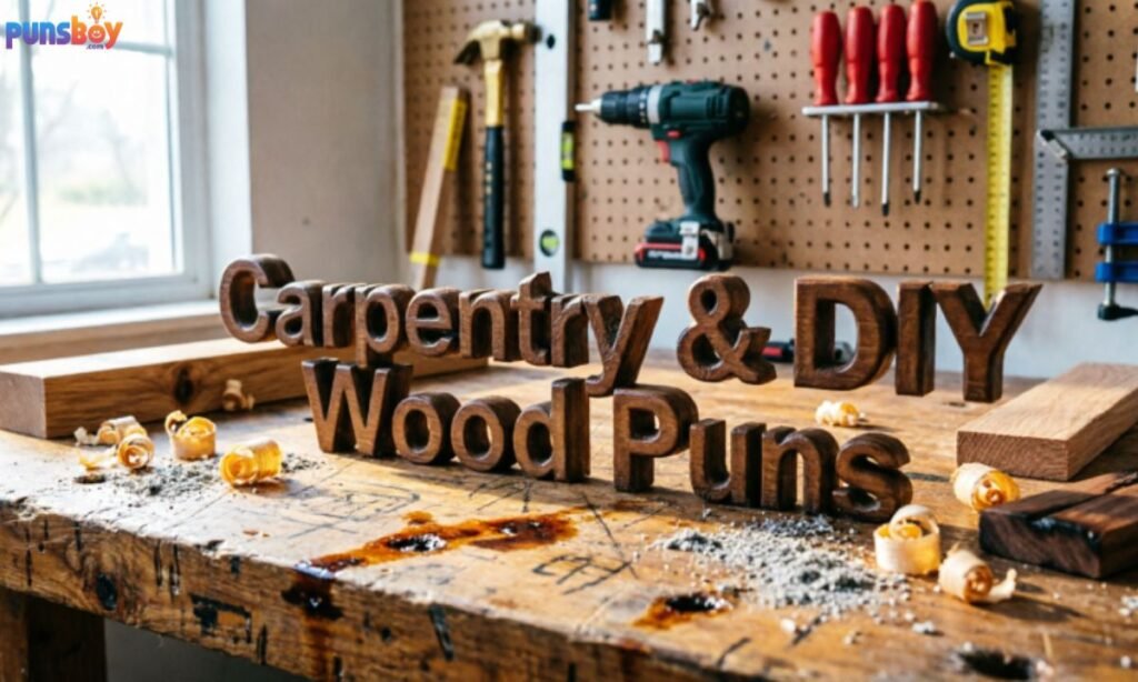 Carpentry & DIY Wood Puns