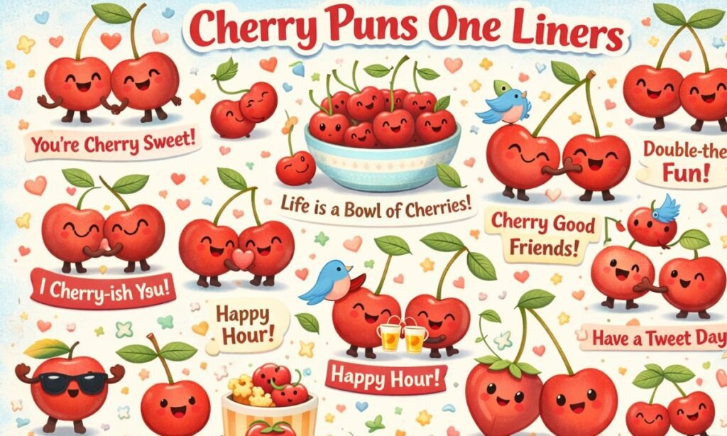 Cherry Puns One Liners
