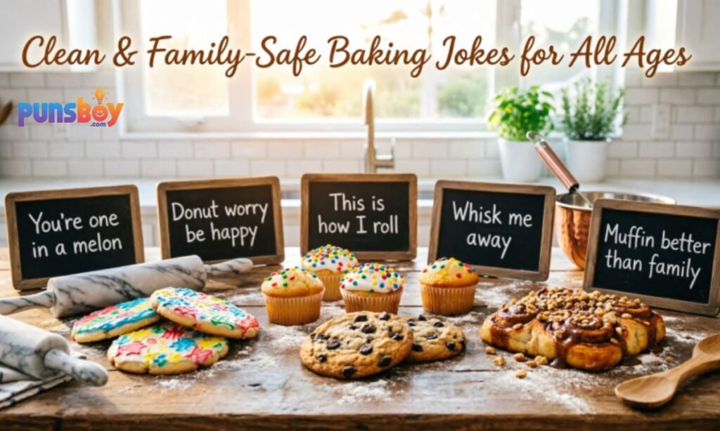 Clean & Family-Safe Baking Jokes for All Ages