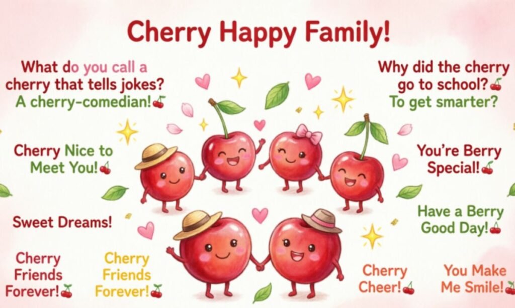 Clean & Family-Safe Cherry Jokes for All Ages