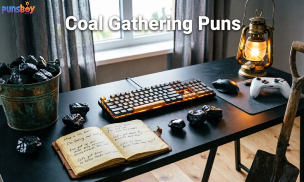 Coal Gathering Puns