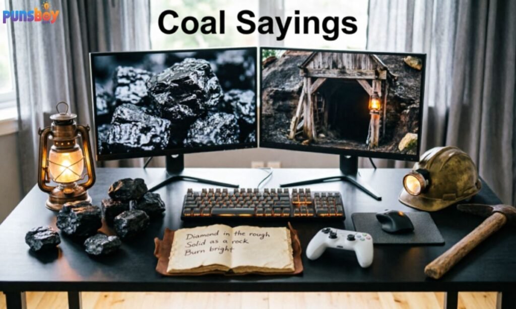 Coal Sayings
