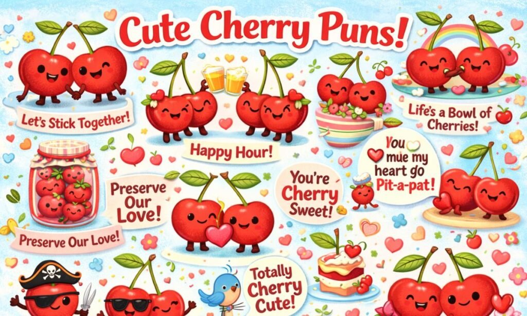Cute Cherry Puns