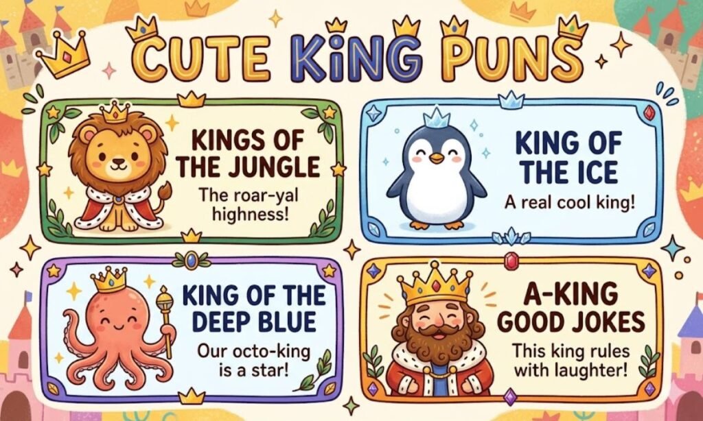 Cute King Puns