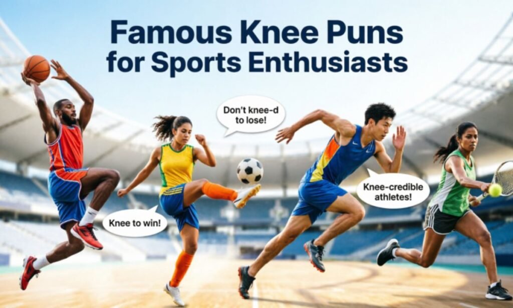 Famous Knee Puns for Sports Enthusiasts