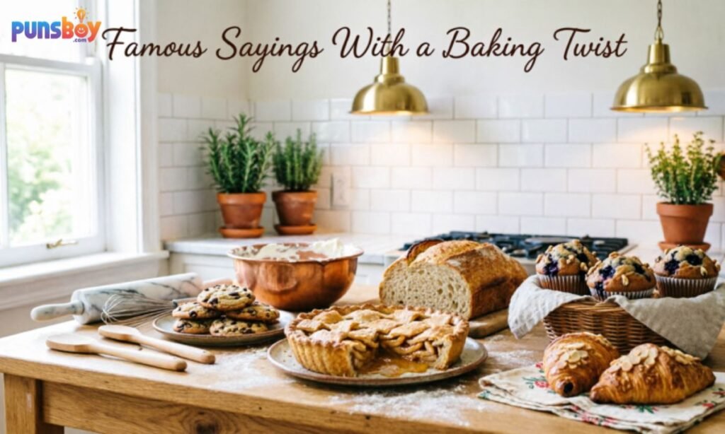 Famous Sayings With a Baking Twist