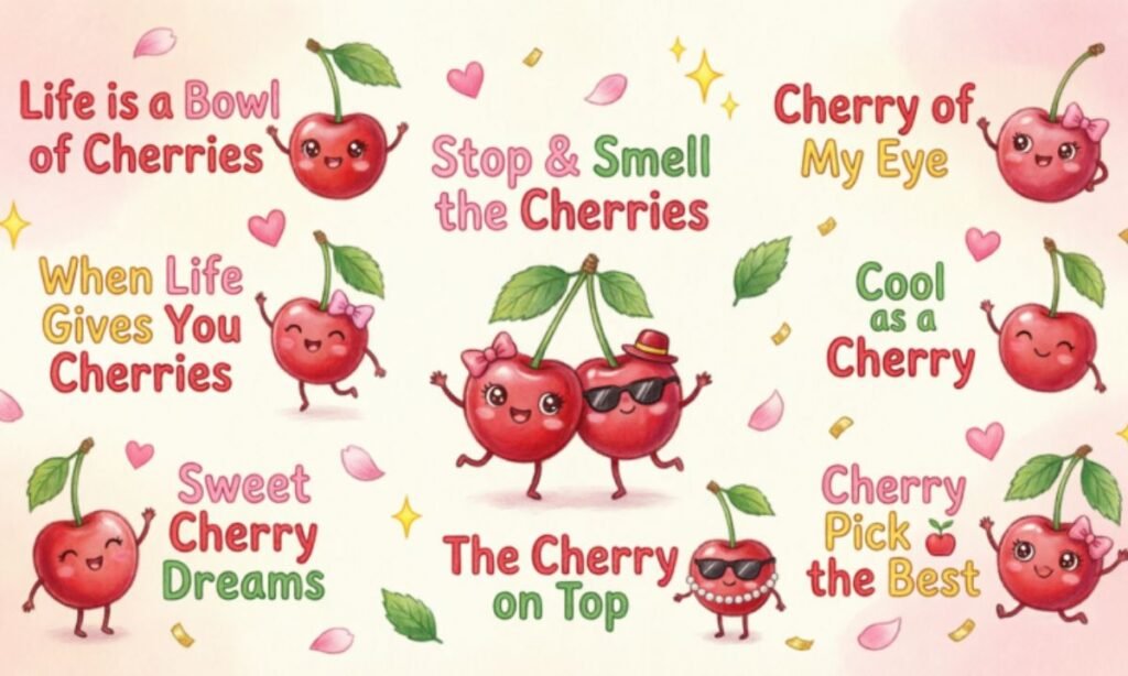 Famous Sayings With a Cherry Twist