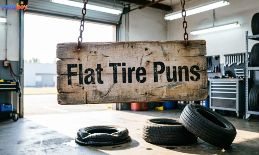 Flat Tire Puns