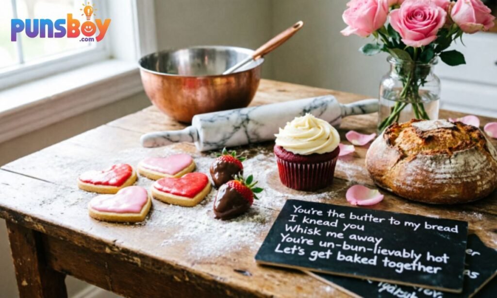 Flirty Baking Puns