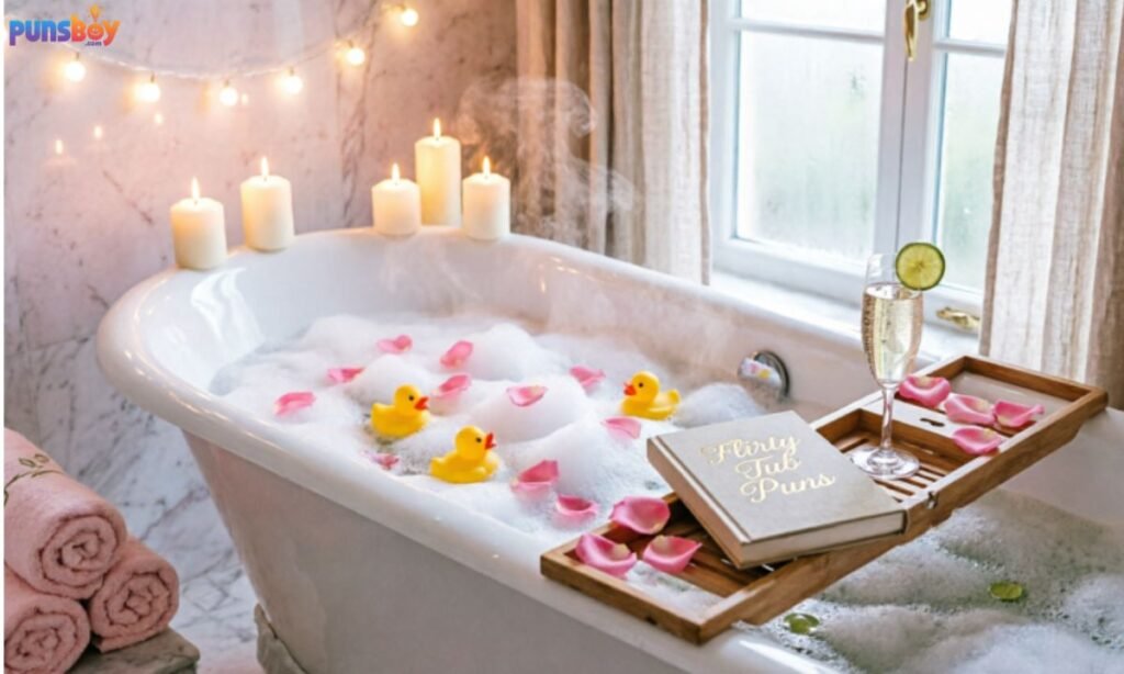 Flirty Tub Puns