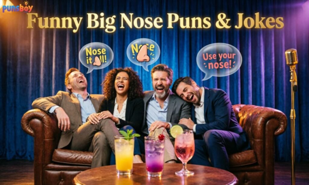 Funny Big Nose Puns & Jokes