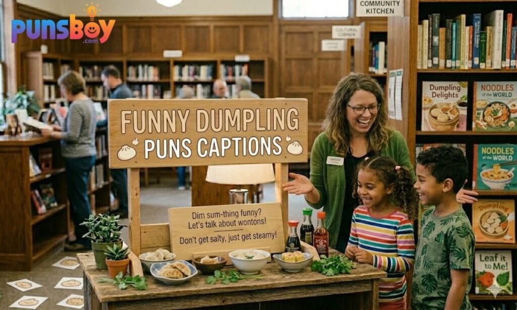 Funny Dumpling Puns Captions