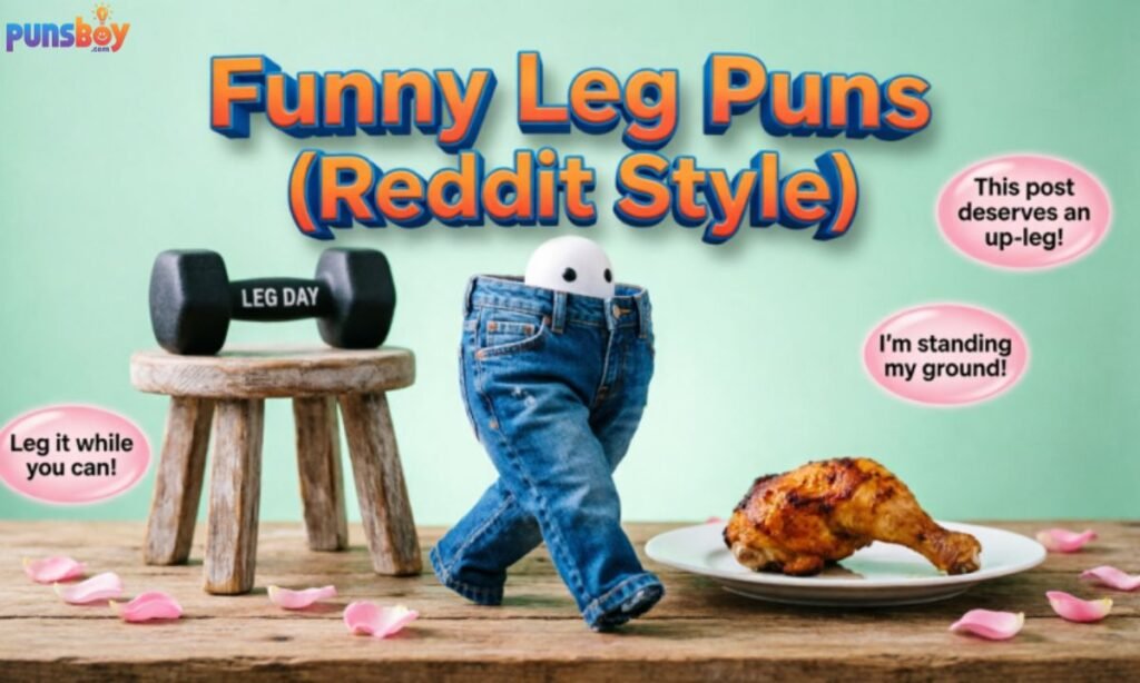 Funny Leg Puns (Reddit Style)