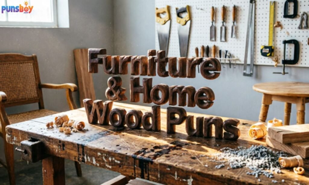Furniture & Home Wood Puns