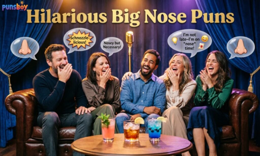 Hilarious Big Nose Puns