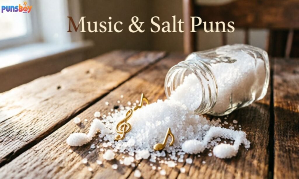 Music & Salt Puns