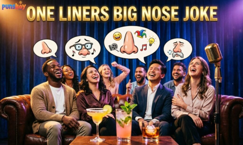 One Liners Big Nose Jokes