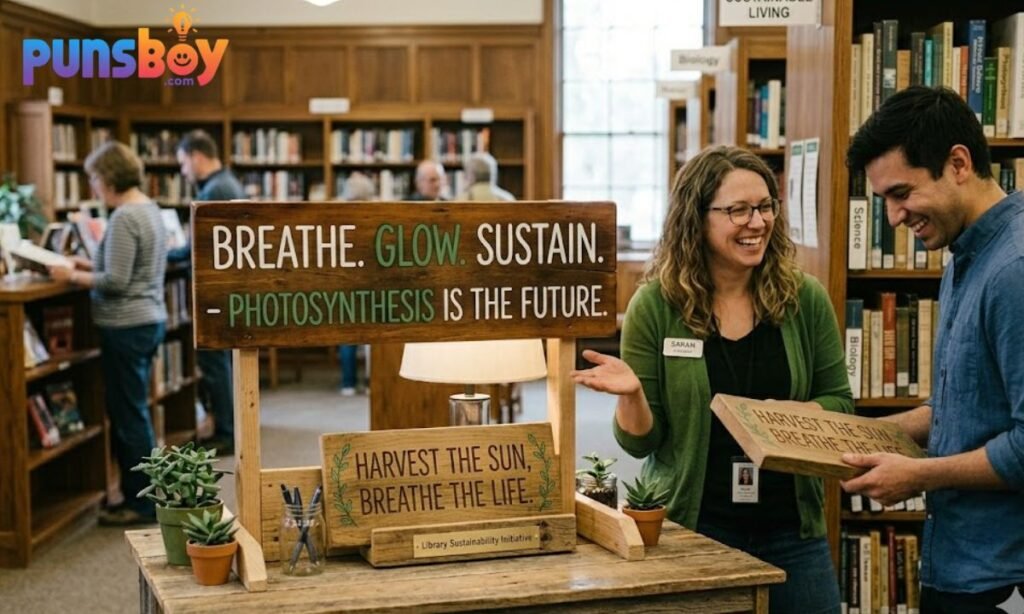 Photosynthesis Slogan