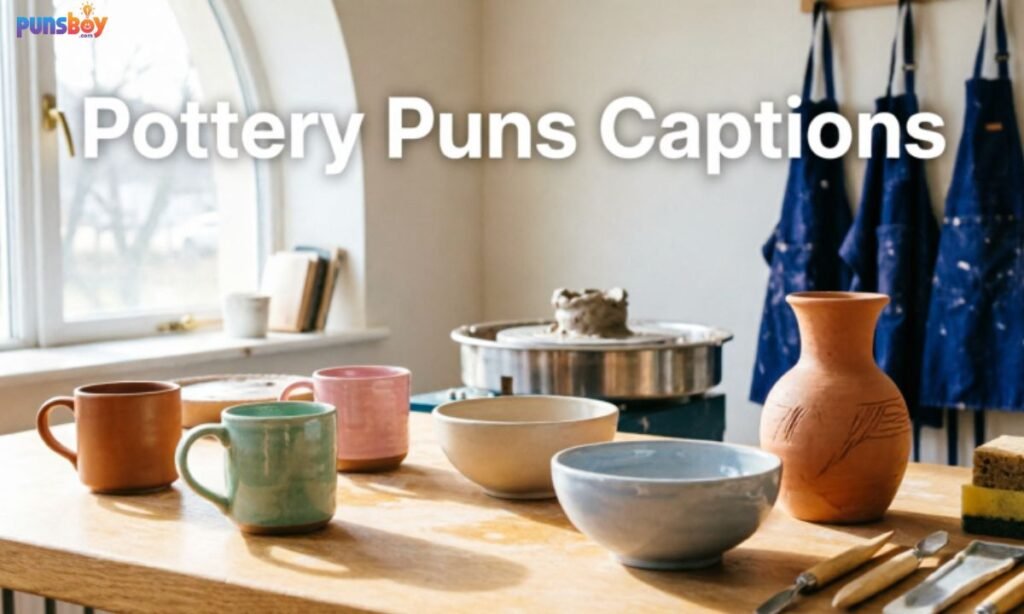 Pottery Puns Captions