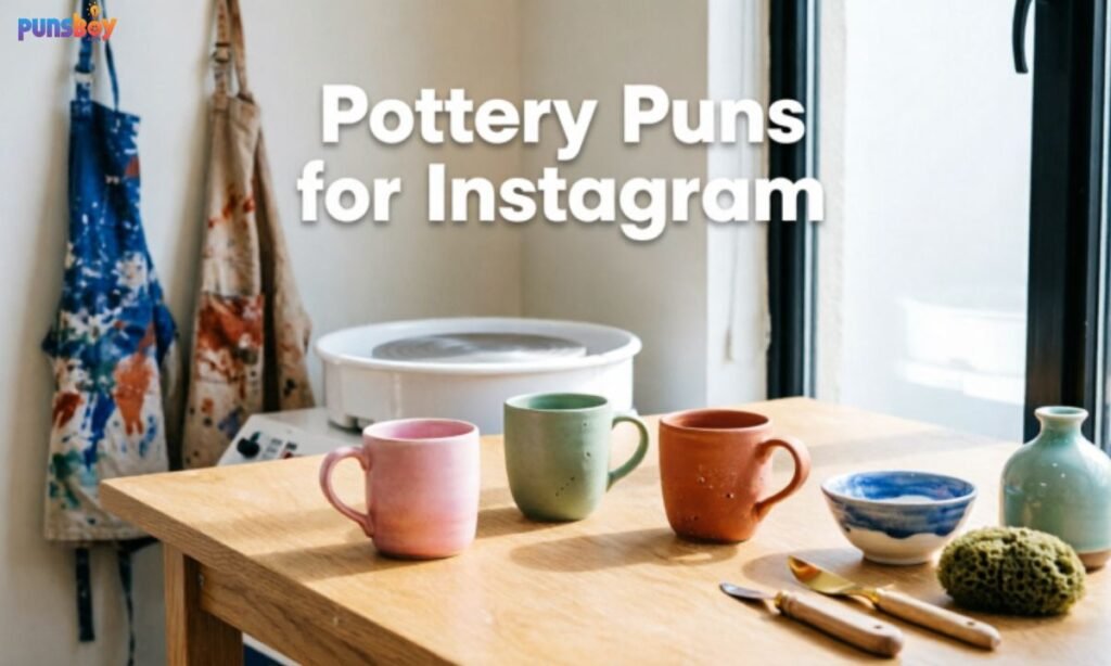 Pottery Puns for Instagram