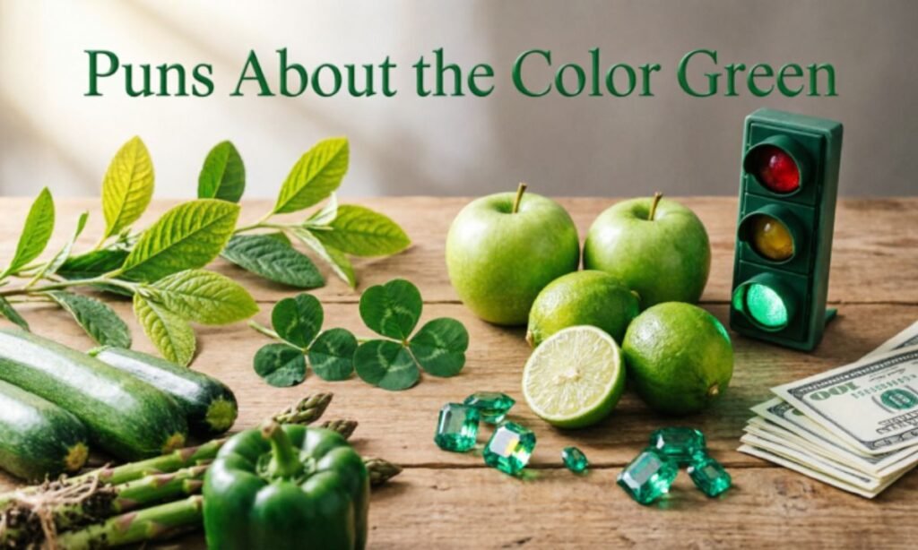 Puns About the Color Green
