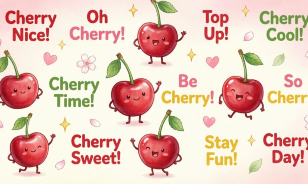 Quick & Short Cherry Puns for Fast Laughs