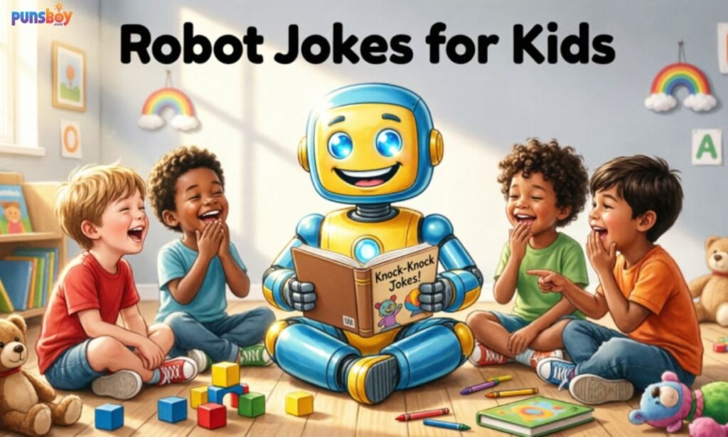 Robot Jokes for Kids