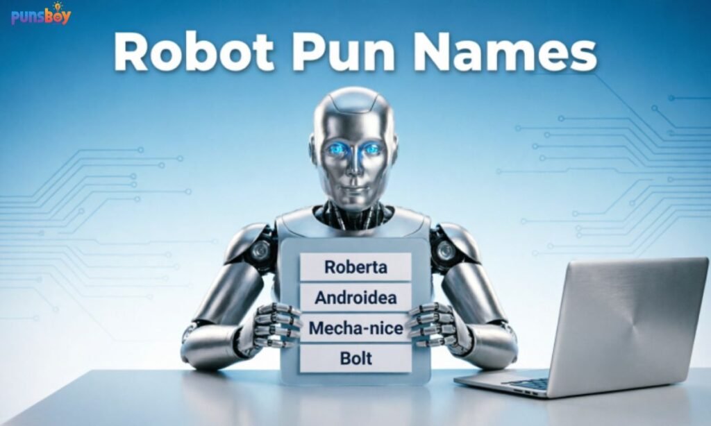 Robot Pun Names