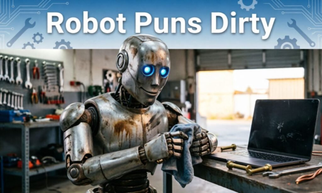 Robot Puns Dirty