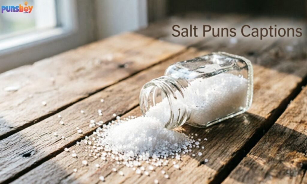 Salt Puns Captions