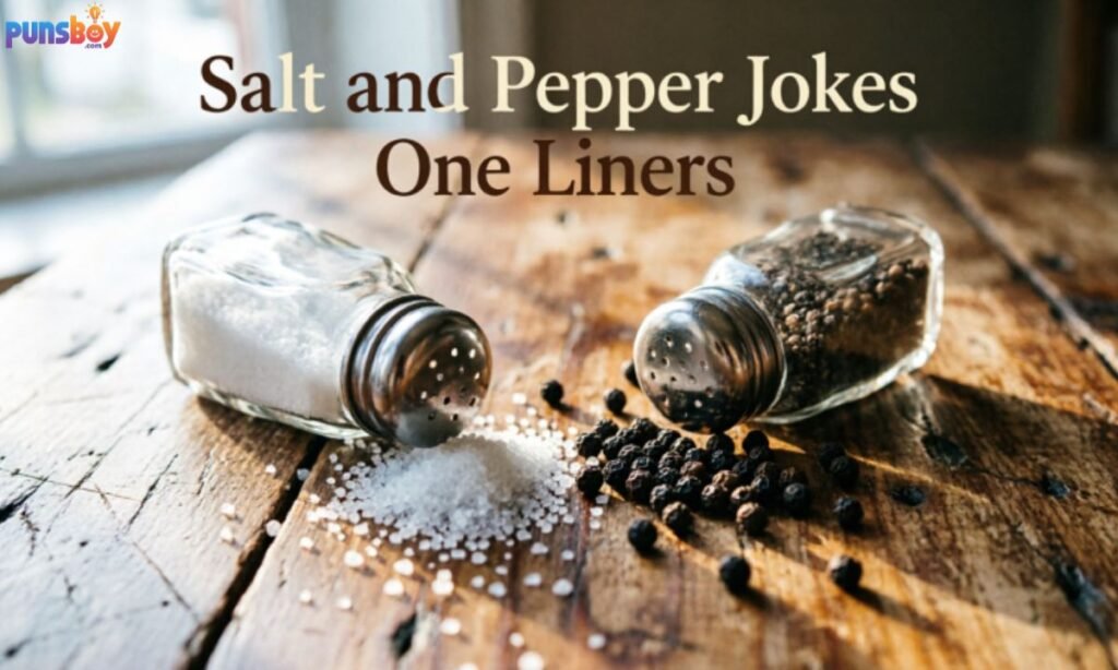 Salt and Pepper Jokes One Liners