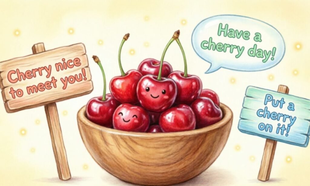 Short Cherry Puns