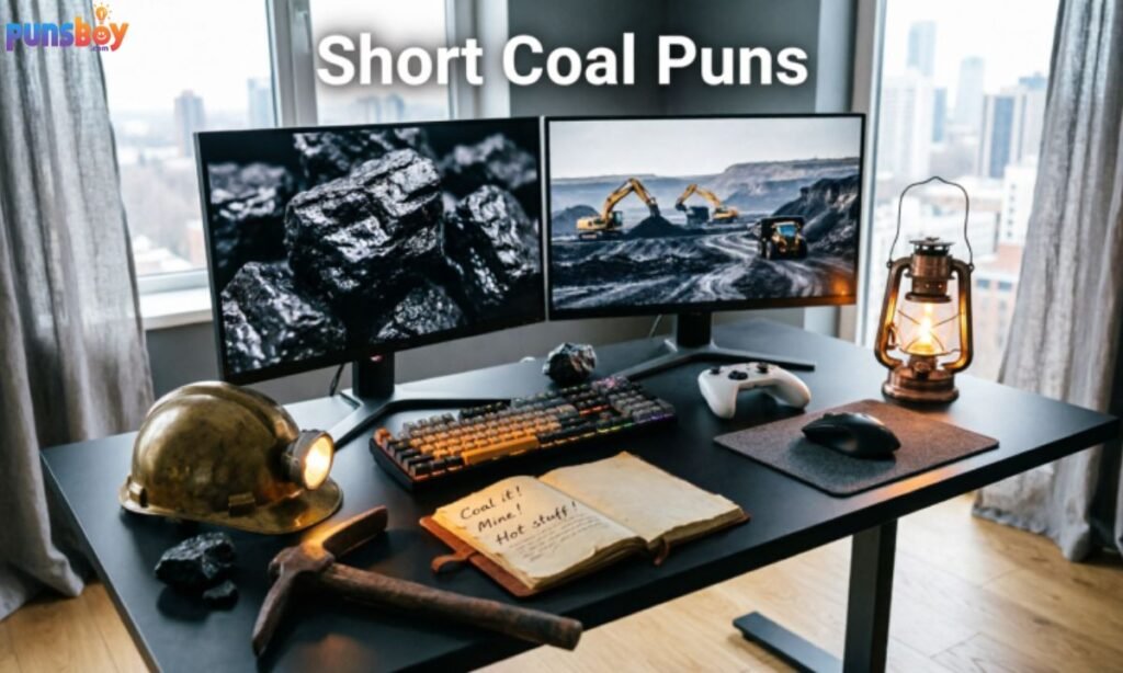 Short Coal Puns