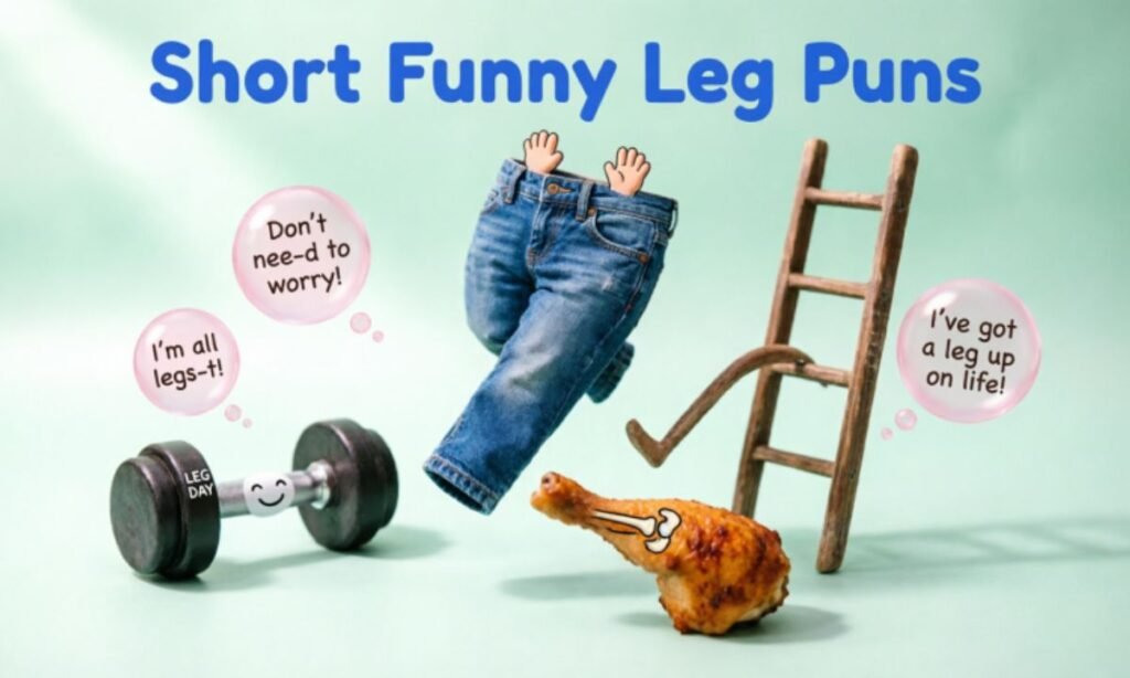 Short Funny Leg Puns