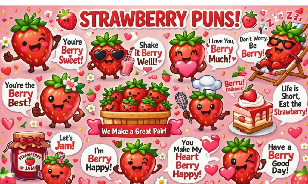 Strawberry Puns