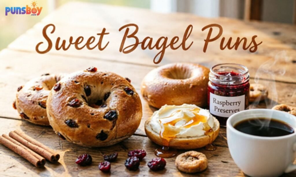 Sweet Bagel Puns