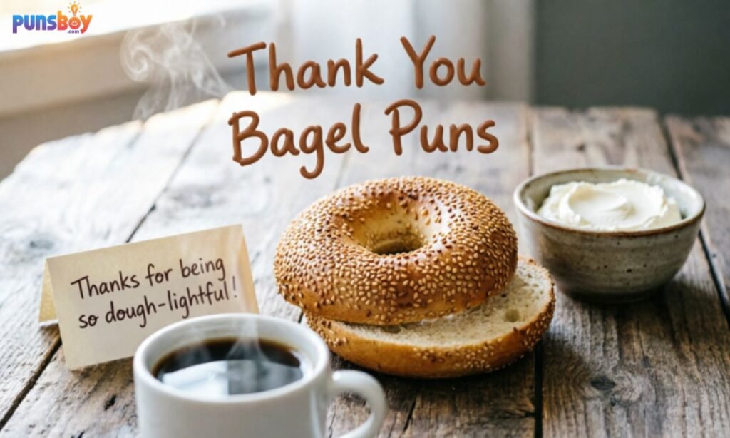 Thank You Bagel Puns