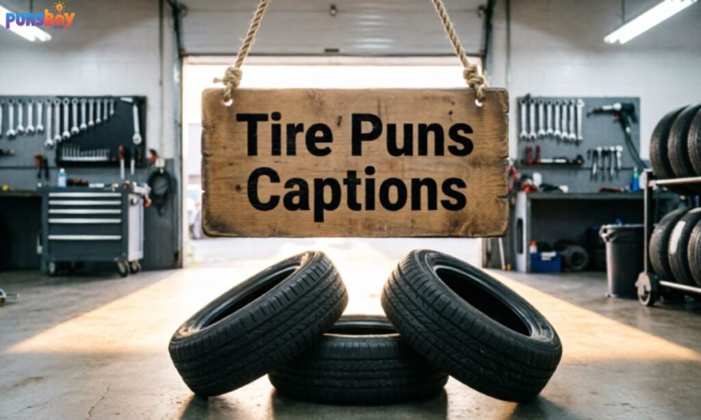 Tire Puns Captions