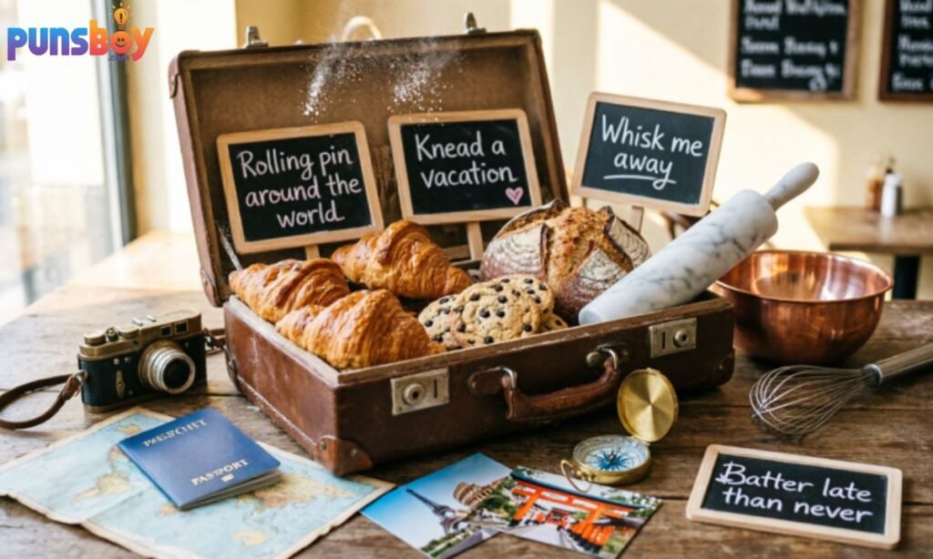 Travel-Friendly Baking Puns for Tourists