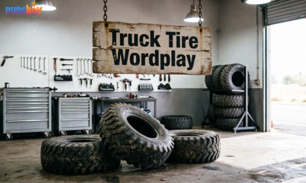 Truck Tire Wordplay