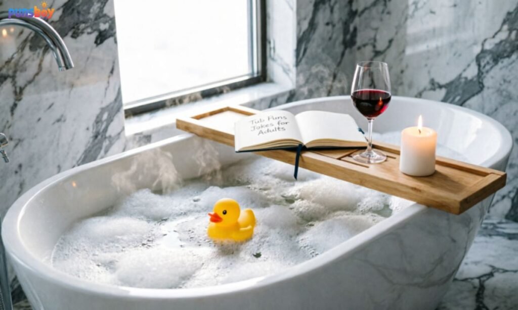 Tub Puns Jokes for Adults